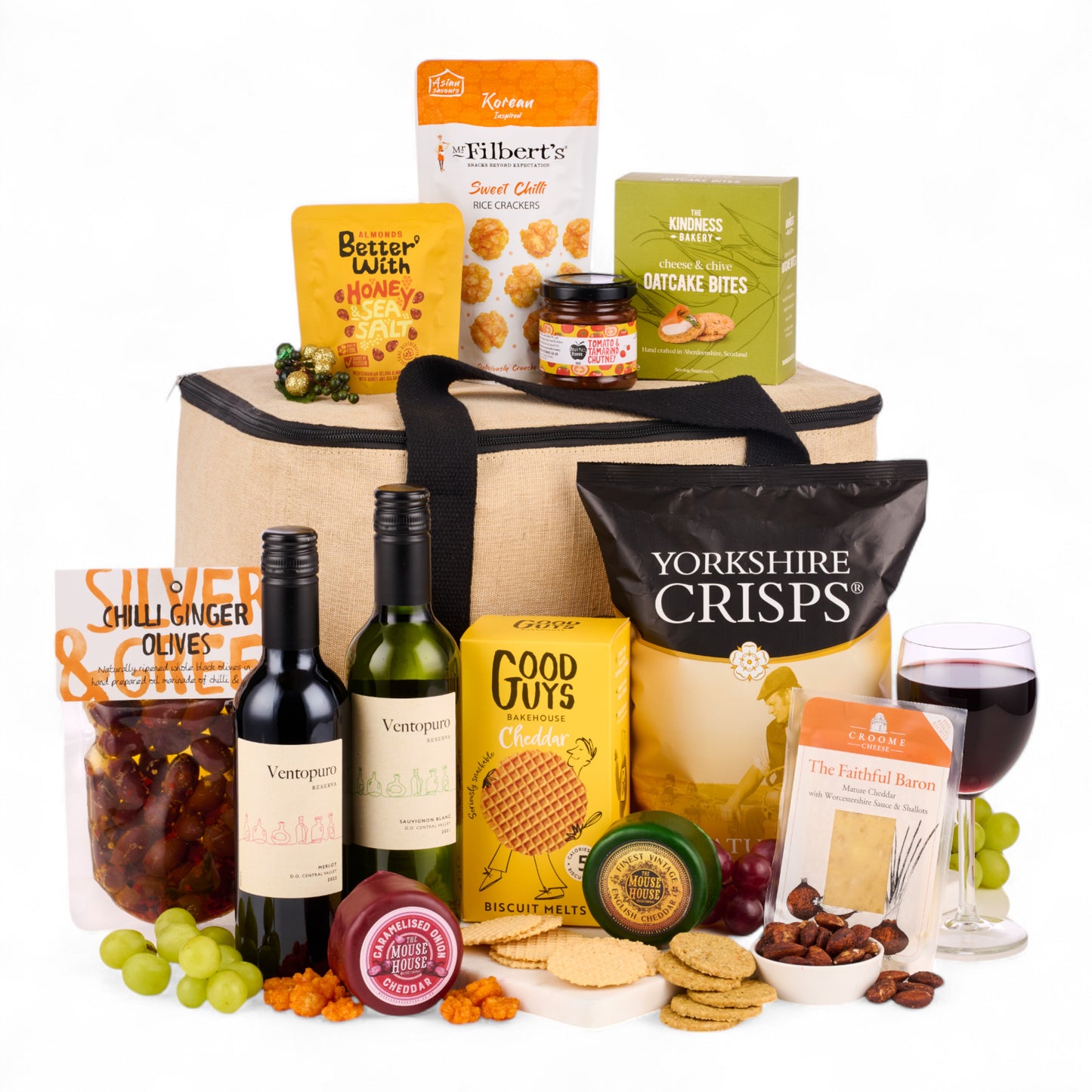 The Cheese Connoisseur Wine & Cheese Hamper